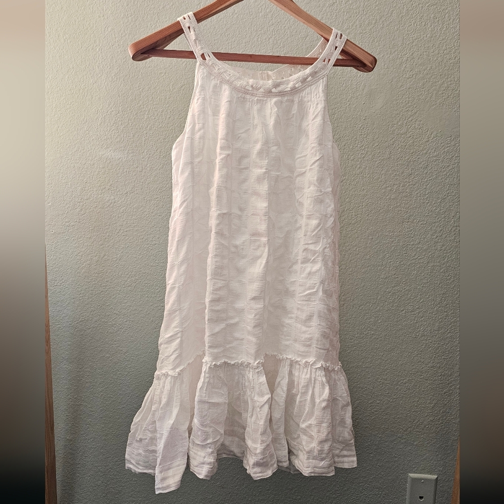 Max Studio Sleeveless Gauze Tank Mini Dress